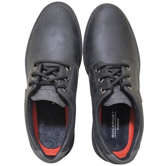Rockport Men Weather or Not Plain Toe Derby Oxford Size US 7.5M Black Leather main image 4
